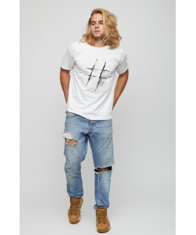 Футболка чоловіча basic /air print/