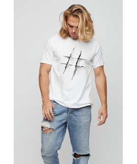 Футболка чоловіча basic /air print/