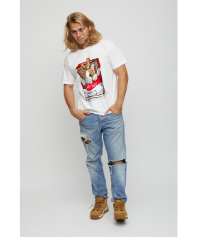 Футболка чоловіча basic /air print/