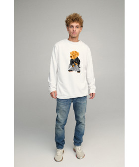 Світшот чоловічий OVERSIZE /no flis/
