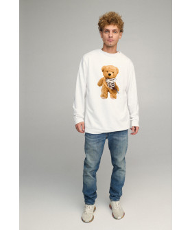 Світшот чоловічий OVERSIZE /no flis/