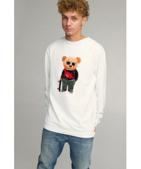 Світшот чоловічий OVERSIZE /no flis/
