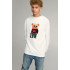 Світшот чоловічий OVERSIZE /no flis/