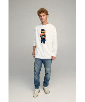 Світшот чоловічий OVERSIZE /no flis/
