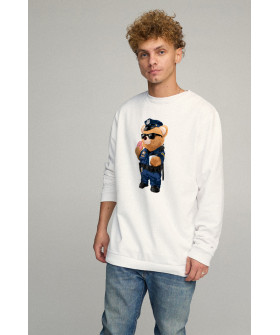 Світшот чоловічий OVERSIZE /no flis/