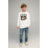 Світшот чоловічий OVERSIZE /no flis/