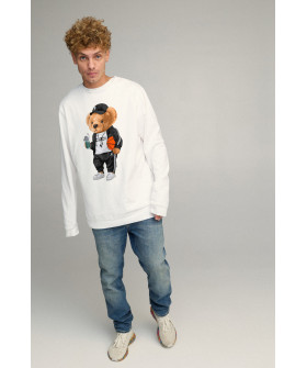 Світшот чоловічий OVERSIZE /no flis/