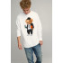 Світшот чоловічий OVERSIZE /no flis/