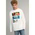 Світшот чоловічий OVERSIZE /no flis/