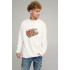Світшот чоловічий OVERSIZE /no flis/