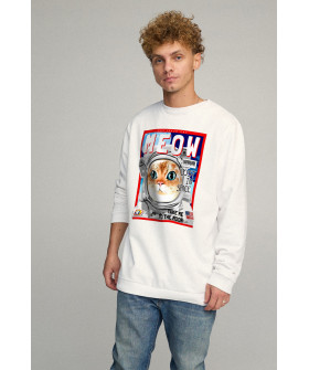 Світшот чоловічий OVERSIZE /no flis/