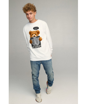 Світшот чоловічий OVERSIZE /no flis/