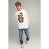 Світшот чоловічий OVERSIZE /no flis/