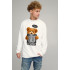 Світшот чоловічий OVERSIZE /no flis/