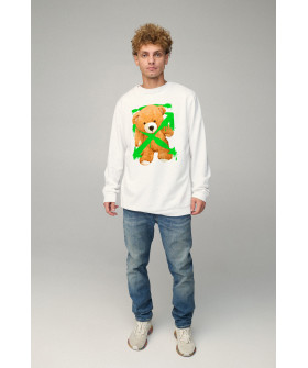Світшот чоловічий OVERSIZE /no flis/