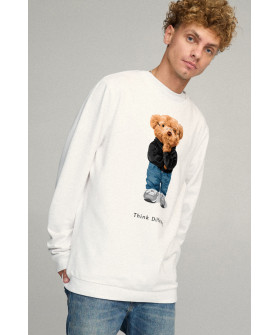 Світшот чоловічий OVERSIZE /no flis/