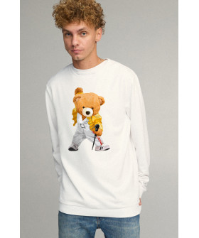 Світшот чоловічий OVERSIZE /no flis/