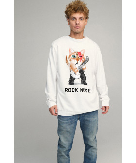 Світшот чоловічий OVERSIZE /no flis/
