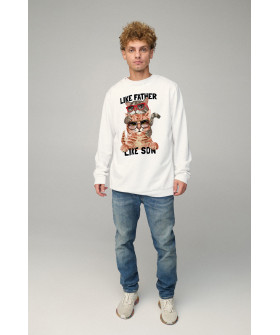 Світшот чоловічий OVERSIZE /no flis/