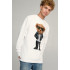 Світшот чоловічий OVERSIZE /no flis/