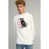Світшот чоловічий OVERSIZE /no flis/