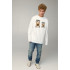 Світшот чоловічий OVERSIZE /no flis/