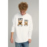 Світшот чоловічий OVERSIZE /no flis/