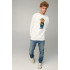 Світшот чоловічий OVERSIZE /no flis/