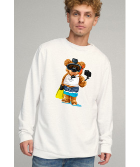 Світшот чоловічий OVERSIZE /no flis/