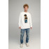 Світшот чоловічий OVERSIZE /no flis/