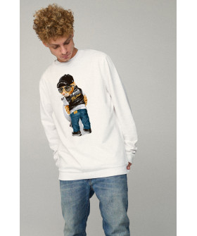 Світшот чоловічий OVERSIZE /no flis/