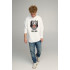 Світшот чоловічий OVERSIZE /no flis/