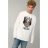 Світшот чоловічий OVERSIZE /no flis/