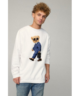 Світшот чоловічий OVERSIZE /no flis/