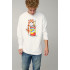 Світшот чоловічий OVERSIZE /no flis/
