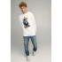 Світшот чоловічий OVERSIZE /no flis/