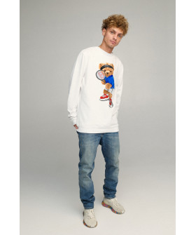 Світшот чоловічий OVERSIZE /no flis/