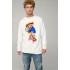 Світшот чоловічий OVERSIZE /no flis/