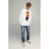Світшот чоловічий OVERSIZE /no flis/