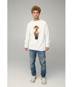Світшот чоловічий OVERSIZE /no flis/