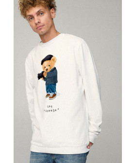 Світшот чоловічий OVERSIZE /no flis/