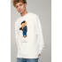 Світшот чоловічий OVERSIZE /no flis/
