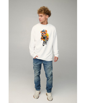 Світшот чоловічий OVERSIZE /no flis/