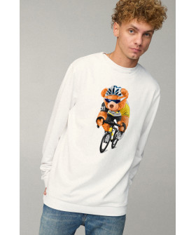 Світшот чоловічий OVERSIZE /no flis/
