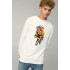 Світшот чоловічий OVERSIZE /no flis/