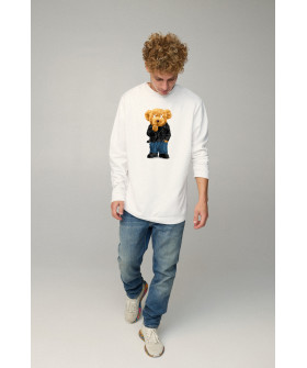Світшот чоловічий OVERSIZE /no flis/