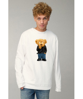 Світшот чоловічий OVERSIZE /no flis/
