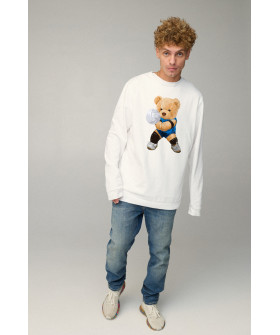 Світшот чоловічий OVERSIZE /no flis/