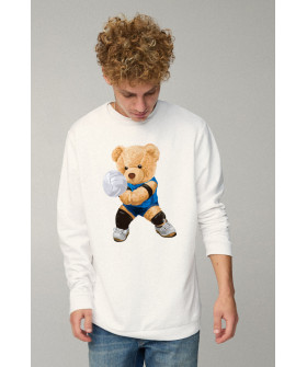 Світшот чоловічий OVERSIZE /no flis/