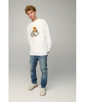 Світшот чоловічий OVERSIZE /no flis/